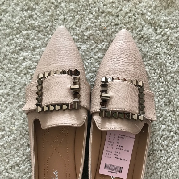 Pointy buckle loafer sz 8 - Picture 4 of 5